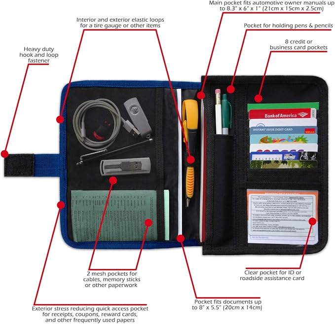 Glove Box Compartment Organizer - Image 3