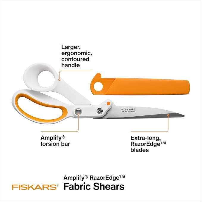 Fiskars Amplify RazorEdge Fabric Scissors - Image 2