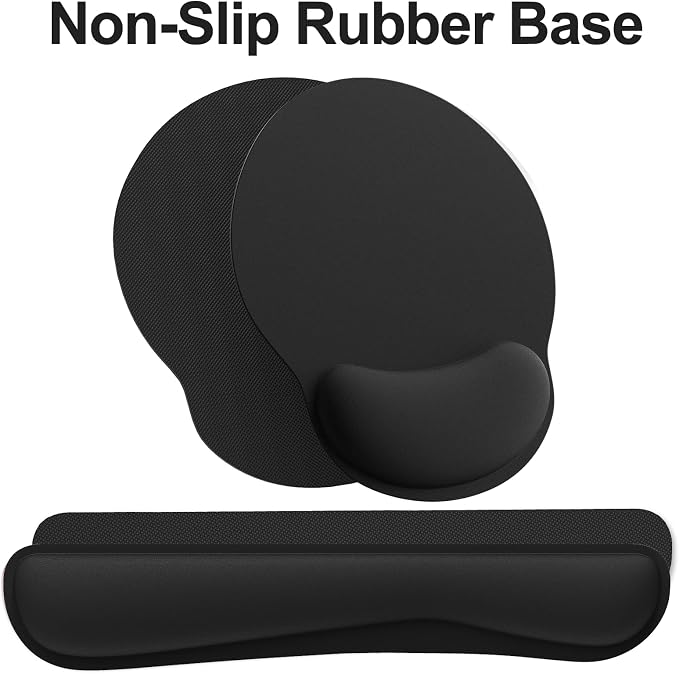 Ergonomic Mouse Pad with Wrist Rest and Keyboard Wrist Rest, Mousepad and Wrist - Image 4