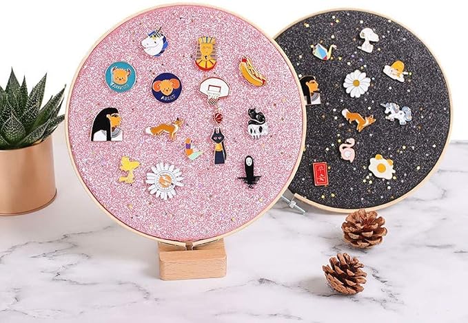 REOVE Wall Hanging Pin Collection Display Stand Enamel Pin Display Holder - Image 8