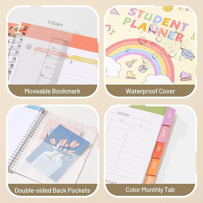 SUNEE Elementary Student Planner 2026-2027, Dated Academic Year Jul. 2026 - Image 5