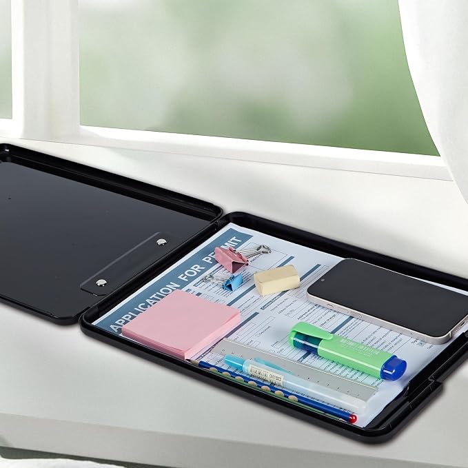 Daisy Panda A4 Clipboard with Storage Pen Holder, Clipboards Organizer Nursing - Image 7