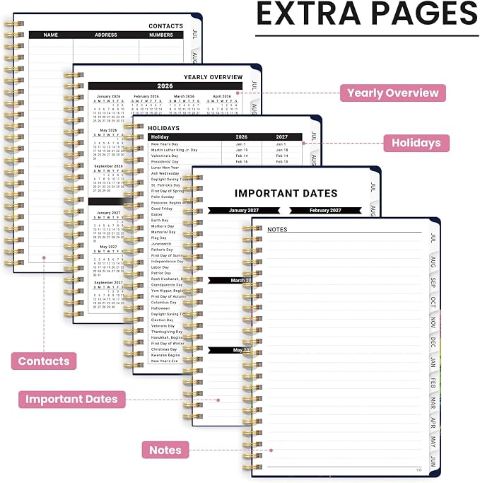 Planner 2026-2027, Monthly and Weekly Academic Planner July 2026 - Image 5