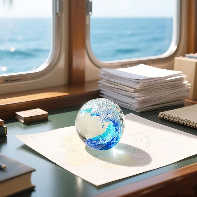 Ocean Wave Glass Ball - Image 4