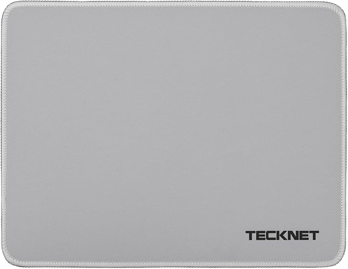 TECKNET Mouse Pad with Anti-fray Stitching, Waterproof Surface & Non-Slip by Tecknet