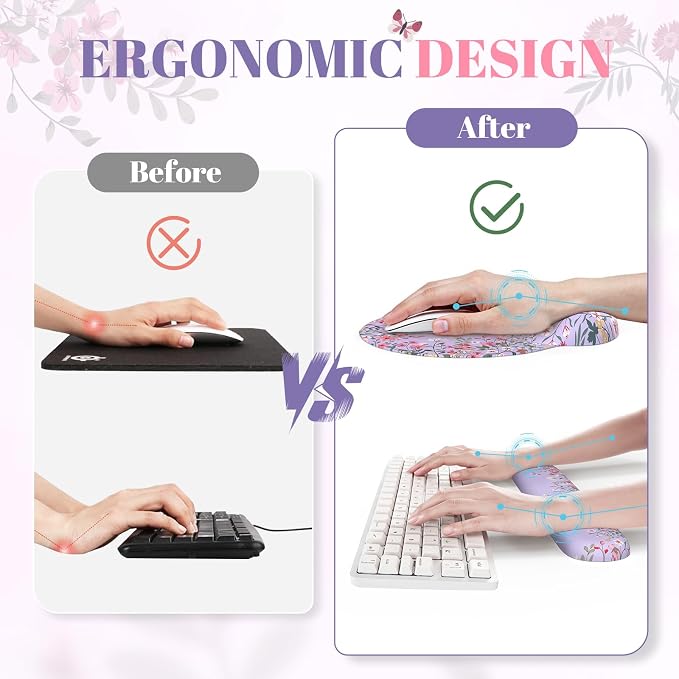 iCasso Desk Mat Set, Large Mouse Pad - Image 3