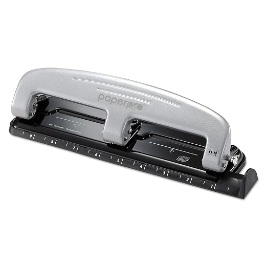 Bostitch Office inPRESS 12 Reduced Effort Three-Hole Punch by BostitchOfficeProducts