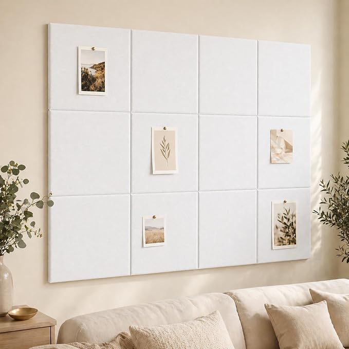 Felt Bulletin Board Tiles, Large Cork Board Alternative, 24 x 36 in | 0.35 in - Image 8