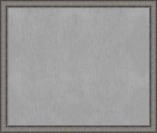 Amanti Art Grey Framed Magnetic Board 44x52 Oversize Vision Board by AmantiArt