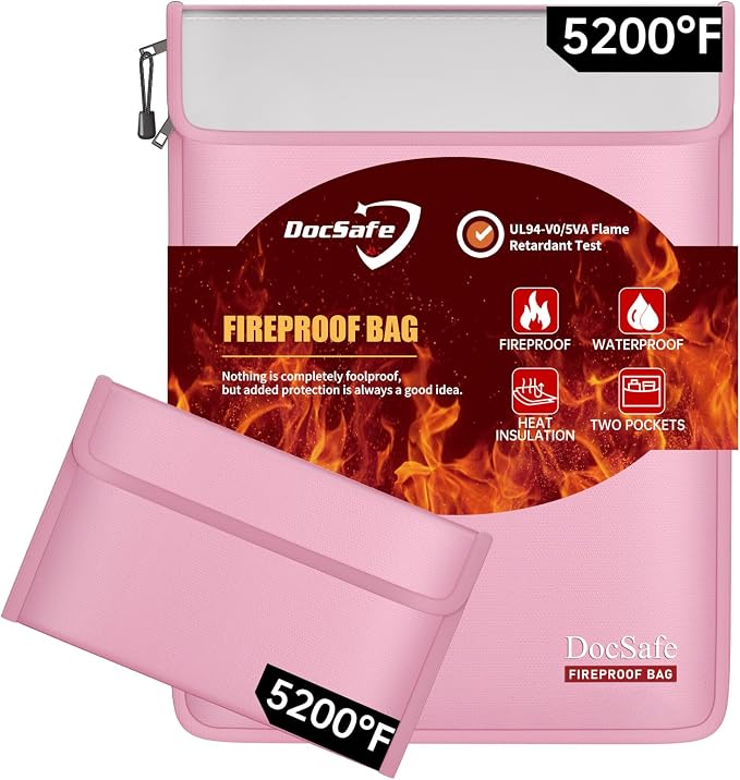 DocSafe Fireproof Document Bag by DocSafe