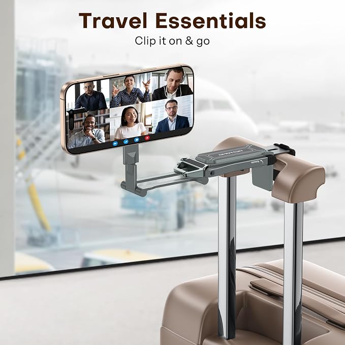 OMOTON TP02 360°Rotating for MagSafe Tripod Mount, Adjustable Aluminum Magnetic - Image 9