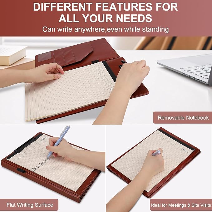Padfolio Clipboard, Portfolio Organizer - Image 3