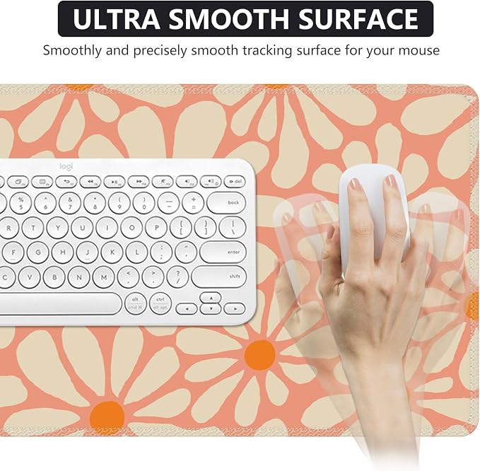 iCasso Desk Mat, Desk Matt for Desktop, Cute Desk Pad Mat, XXL Large Mouse Pad - Image 5