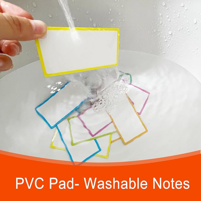 42-Pack 4" x 2" Magnetic Dry Erase Magnets Lable Notes - Image 2