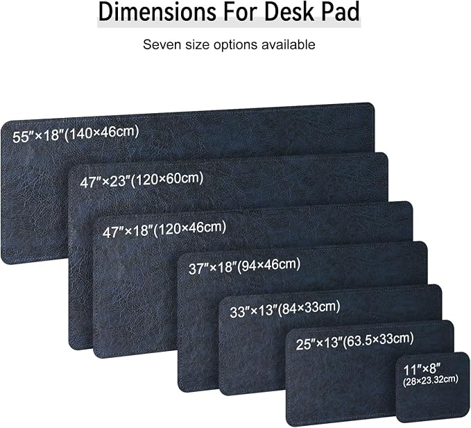 Imitation Crazy Horse Leather Desk Mat - Image 9