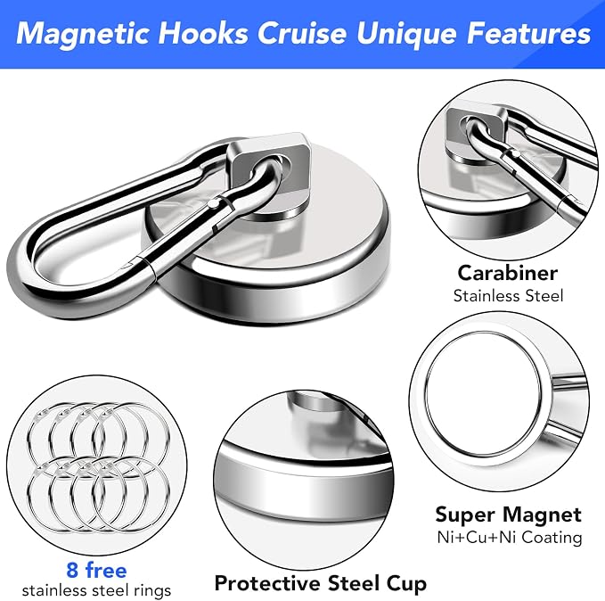 LOVIMAG Magnetic Hooks Carabiner - Image 4