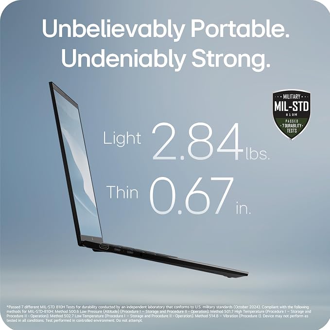 LG gram 15-inch, Thin and Lightweight Laptop, Windows 11 Home, Powered by AMD - Image 2