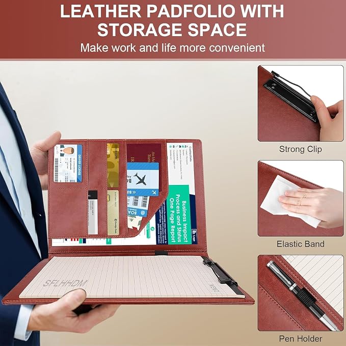 Padfolio Clipboard, Portfolio Organizer - Image 7