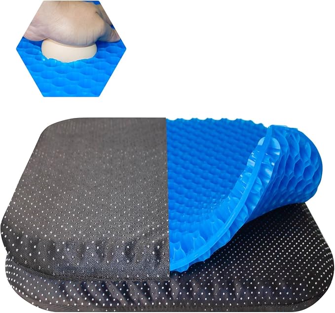 Shouken Large Gel Seat Cushion for Long Sitting by Shouken