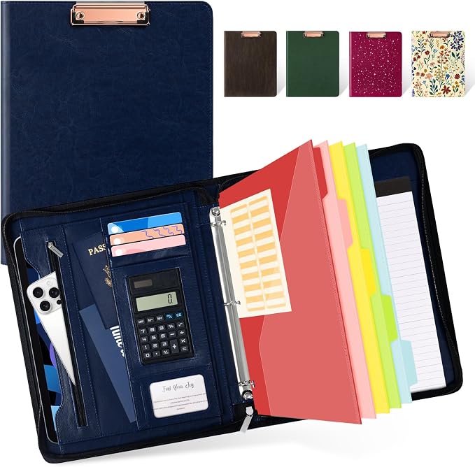 Ospelelf 3 Ring Portfolio Binder by OspelelfOfficeSupplies