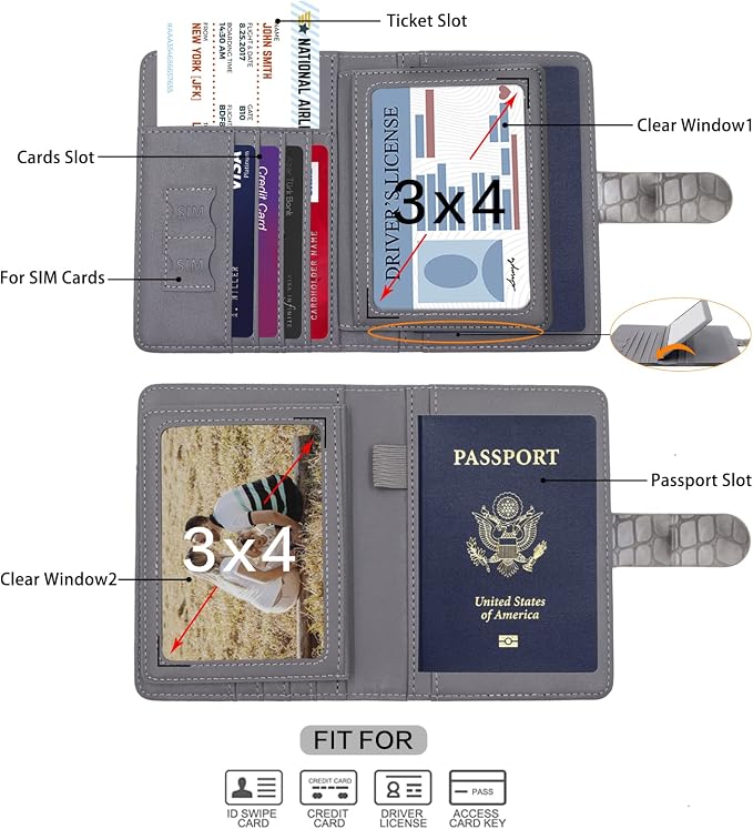 Melsbrinna Rfid Passport Holder - Image 3