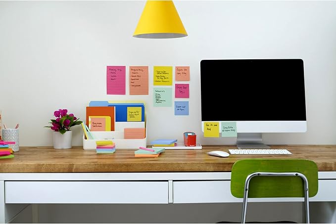 Post-it Super Sticky Notes, 3 Sticky Note Pads, 3 x 3 in., Back to School - Image 10