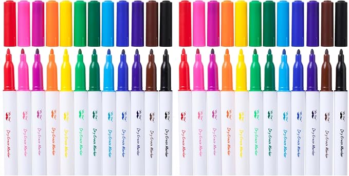 Mr. Pen- Dry Erase Markers, 24 Pack by MrPen