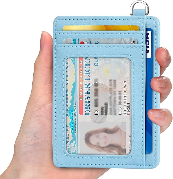 Slim Minimalist Front Pocket Wallet, RFID Blocking Credit Card Holder Wallet - Image 2