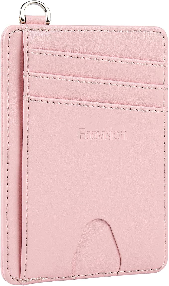 Slim Minimalist Front Pocket Wallet, RFID Blocking Credit Card Holder Wallet - Image 2