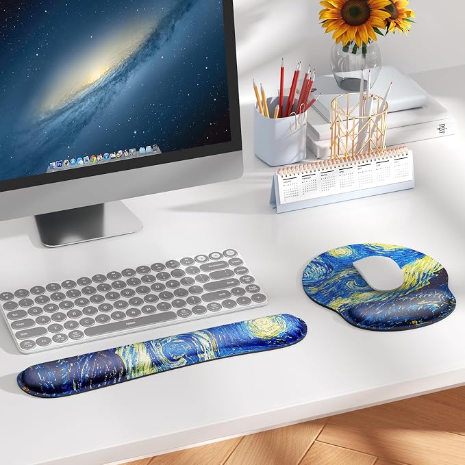 KTRIO Keyboard Wrist Rest & Mouse Pad - Image 6