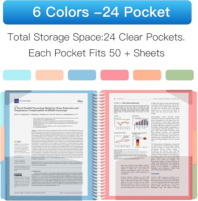 HABGP 24 Pocket Plastic folders - Image 5