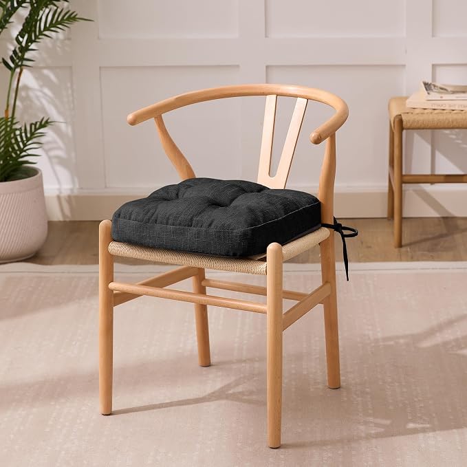 IASEAHK Chair Cushions, Foam Dining Chair Cushions, Tufted Indoor Chair Pads - Image 2