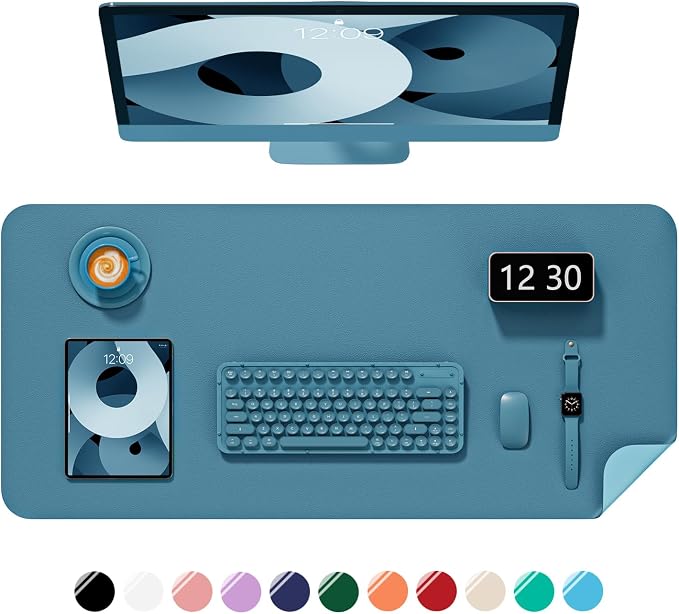 Desk Pad, Waterproof Laptop Computer Writing Mat by Niniubye