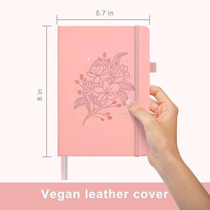 &And Per Se Dotted Journal Notebook, A5 Hardcover Aesthetic Dotted Notebook – - Image 2