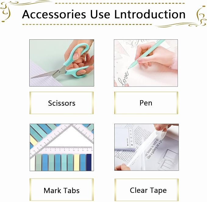 Office Supplies, Stapler and Tape Dispenser Set - Image 3