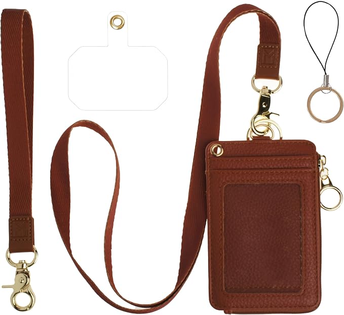 Mondo Designs 2-in-1 ID Badge Holder & Lanyard Wallet by MondoDesigns