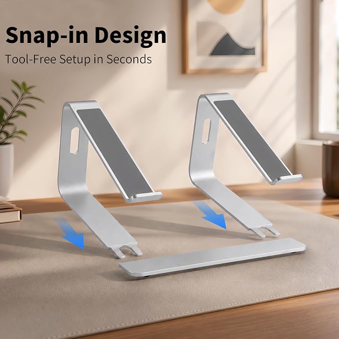 Orionstar Ergonomic Laptop Stand, Premium 5mm Aluminum Riser - Image 6