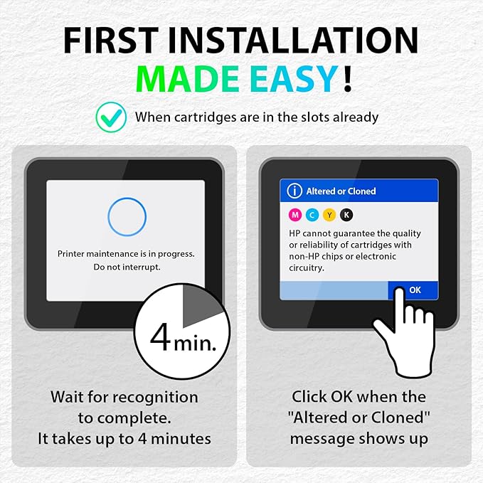 Smart Ink Remanufactured Ink Cartridge Replacement for HP 910 XL 910XL (Black XL 2 Combo Pack) to use with HP OfficeJet Pro 8025e 8028e 8035e 8025 8028 8035 OfficeJet 8015e 8022e 8015 8022 Printers-DeskLoop Office