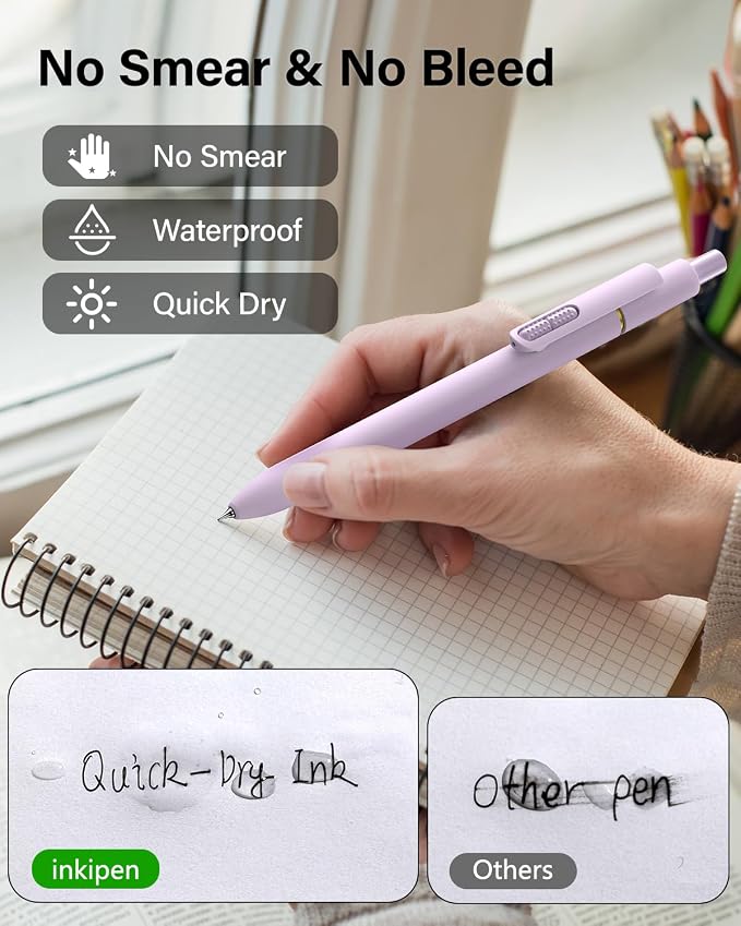 inkipen 8Pcs Gel Pens - Image 3