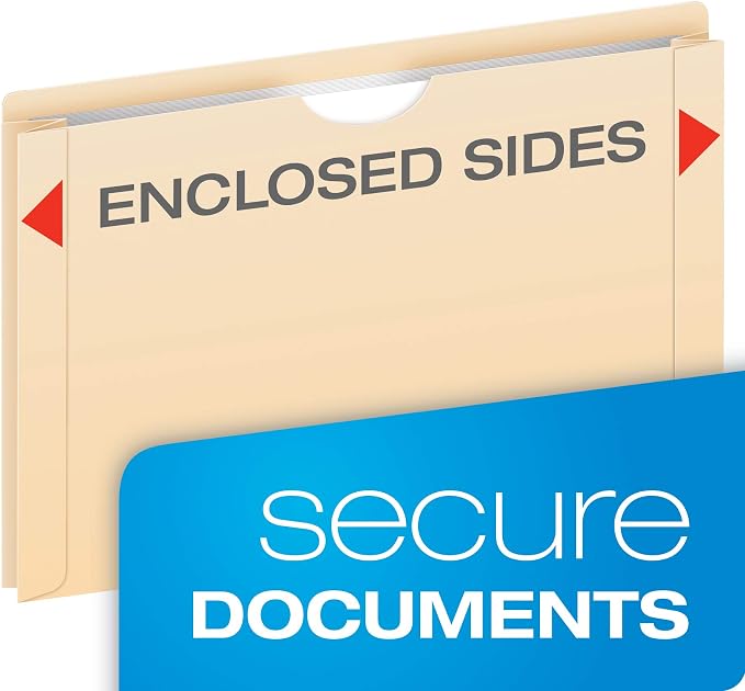 Pendaflex File Jackets, Legal Size, Reinforced Straight-Cut Tabs - Image 3