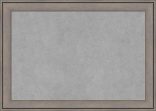 Amanti Art Grey Framed Magnetic Board 19x27 Medium Vision Board by AmantiArt