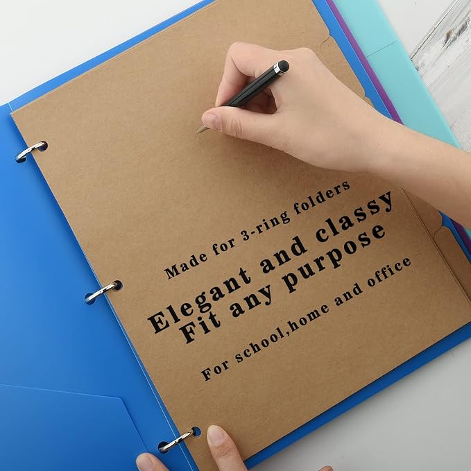 3 Ring Binder Dividers with 5-Tabs - Image 2
