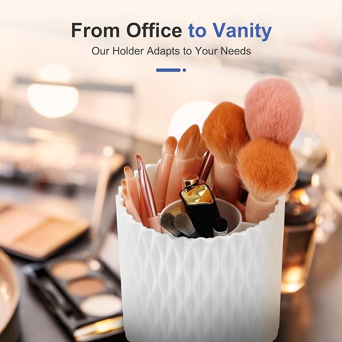 Pen Holder - 360° Rotating, 5 Slot Pen Holder - Image 3