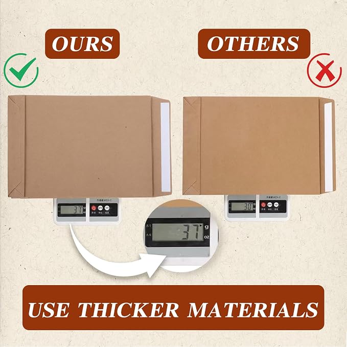 9.4"x13.2" Catalog Envelopes, 25 Pack, Document Envelopes - Image 3