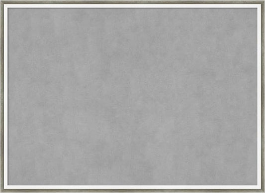Amanti Art Silver Framed Magnetic Board 21x29 Medium Vision Board by AmantiArt