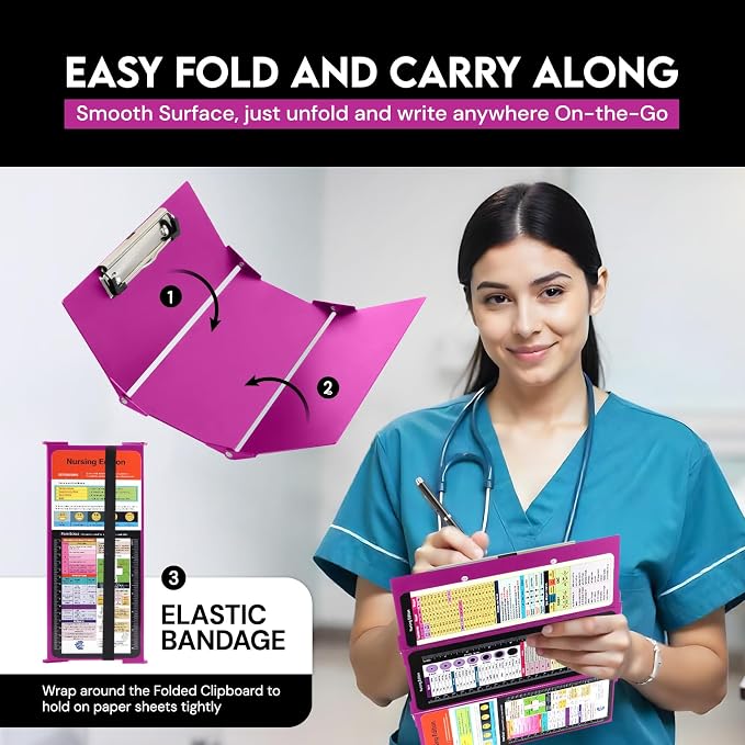 Nursing Clipboard Foldable - Image 4