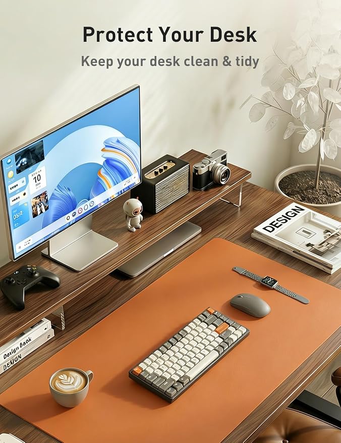 Aothia Faux Leather Desk Mat - Image 8