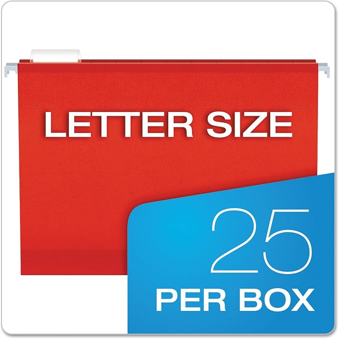 Pendaflex Extra Capacity Reinforced Hanging Folders, 1/5 Cut - Image 5