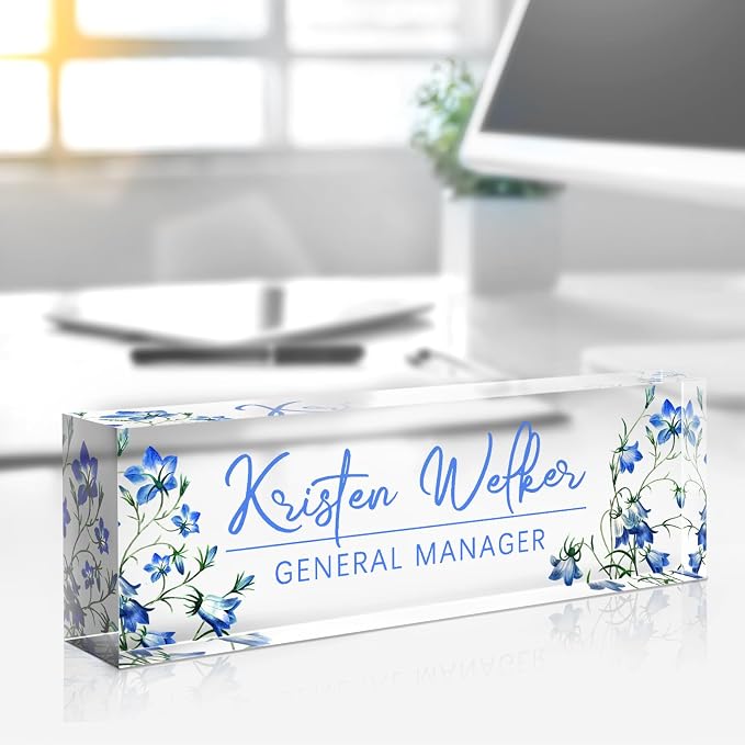Custom Name Plate for Desk - Image 4