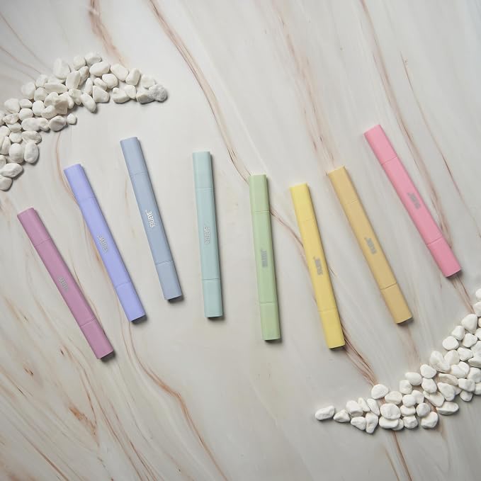 BLIEVE Bible Highlighters No Bleed Through, Pastel Colors, Dual Tip, 8 Pack | - Image 9